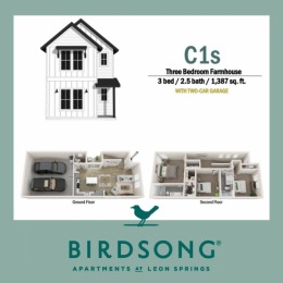 Birdsong at Leon Springs is a pet-friendly apartment community in San ...