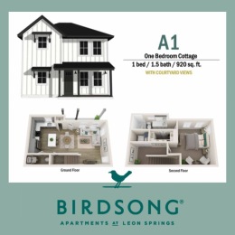 Step into your future home and discover the charm of our one-bedroom cottage home. Join us for a personal tour and let us show you all the inviting spaces waiting to welcome you. Book your tour today and make your next chapter a beautiful one.
.
.
.
#LiveBirdsongLeonSprings #BirdsongLeonSprings #SATX #SanAntonio #Boerne #LuxuryApartments #Townhomes #ApartmentLiving #LincolnProperties #LuxuryLiving #Gardenhomes #SanAntonioApartments #TexasLife #Dreamhome #Rental #LoveWhereYouLive Instagram post from @birdsongleonsprings on October 07, 2023 17:13:24pm